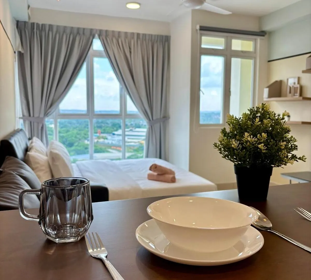 Apartamento Ksl Modern Studio 1-2Pax #Daya#Austin#Ikea#Aeon Johor Bahru Malásia